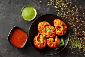 Veg tandoori  momos