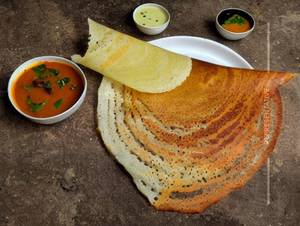 Butter Rava Mozzarella  Cheese  Dosa
