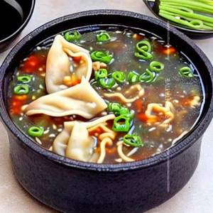 Veg Wonton Soup