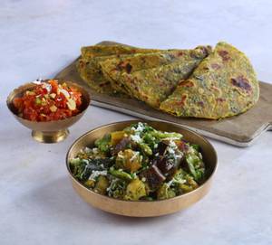 Surti Undhiyu Methi Thepla Combo