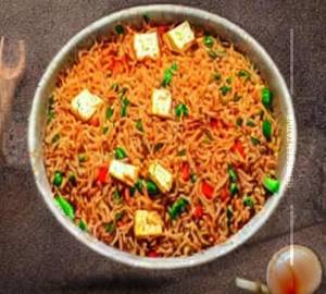 Paneer schezwan fried rice 