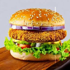 Mixed Chicken Burger