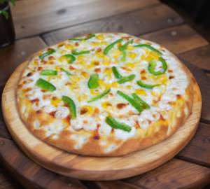 Corn And Capsicum Cheese Pizza (17Cm)