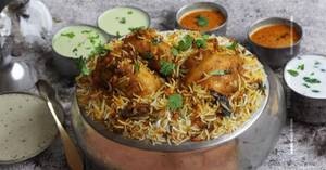 Chicken Kalmi Biryani