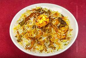Paneer Biryani                                                                             