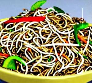 Veg hakka noodles        