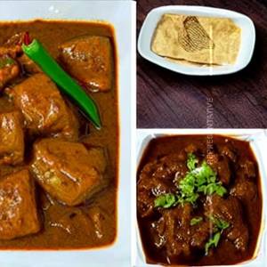 Kappa Udachathu & Beef Curry