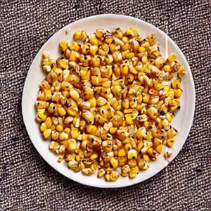 American corn salted pepper