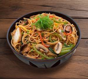 Mushroom noodles