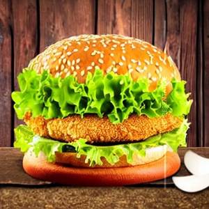 Chicken zinger burger