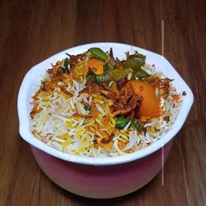 Veg Aloo Dum Biryani