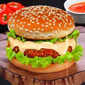 Veg Chilli Cheese Burger