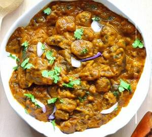 Mushroom Matar Masala