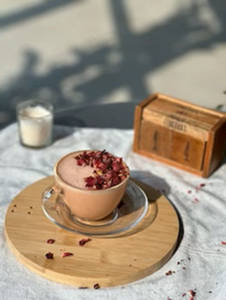 Vanilla Rose Latte
