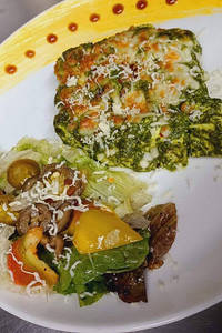 Baked Pesto Paneer