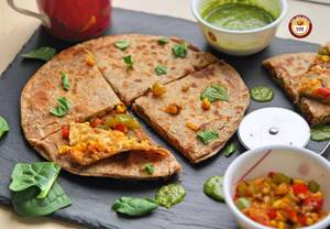 Pizza Paratha
