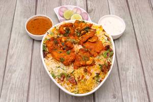 Fish biryani