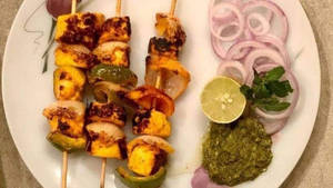 Paneer Achari Tikka