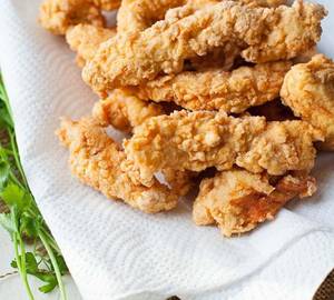 Classic fried chicken strips [4 pieces]