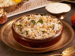 Sabudana Khichdi & Dahi