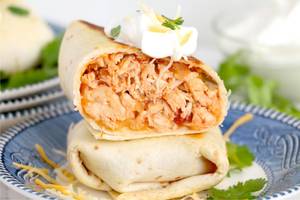 Chicken Tikka Roll With Rumali
