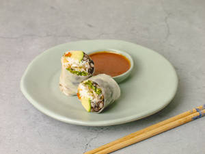 Black Bean and Avocado Roll