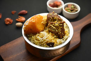 Beef Biryani With Egg