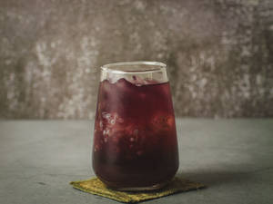 Blue Spell iced tea