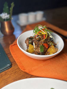 Crispy Prawns In Black Pepper Sauce