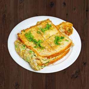 Omlette ( 2 Eggs ) , 4 Pcs Bread