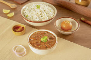 Punjabi Rajmah Curry Veg Thali (Serves 1)