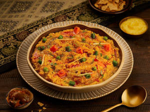 Achari Subz Dal Khichdi