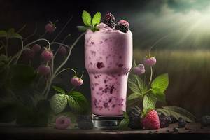 BLACKCURRANT SMOOTHIE
