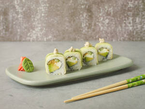 Truffle Cucumber Avocado Sushi