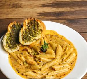 Chicken Lovely Pink Sauce  Penne Pasta