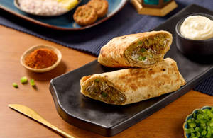 Lebanese Falafel Shawarma Roll