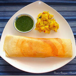 Paper Onion Masala Dosa