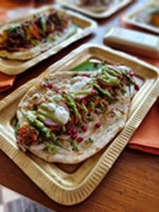 Butter Chicken Naan Pocket