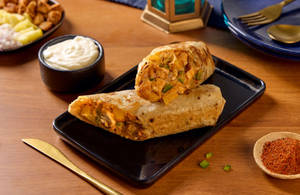 Lebanese Chicken Shawarma Roll