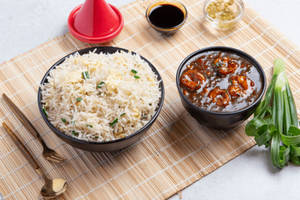 Chicken Manchurian Fried Rice (1000 Ml)