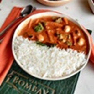 Chicken Thai Green Curry With Steam Rice