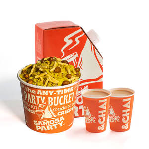 Indori Poha and Ginger Chai Combo