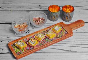 Milk Pudding Barfi 