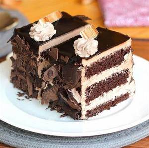 Dark Choclate Eggless Pastry