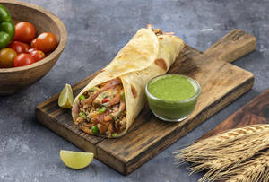 Soya Chaap Masala Roll