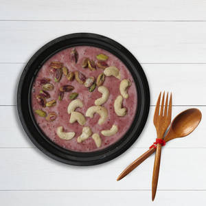 Cranberry Banana Smoothie Dessert Bowl