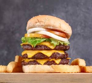 Peri Peri Mayo Beef Burger (Big Patty)