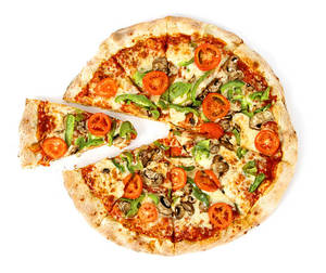 Vegiken pizza