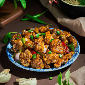 Mushroom Chilli Dry