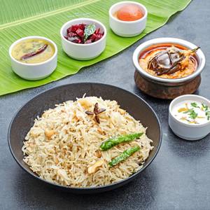 Gutti Vankaya Bagara Pulav Meal